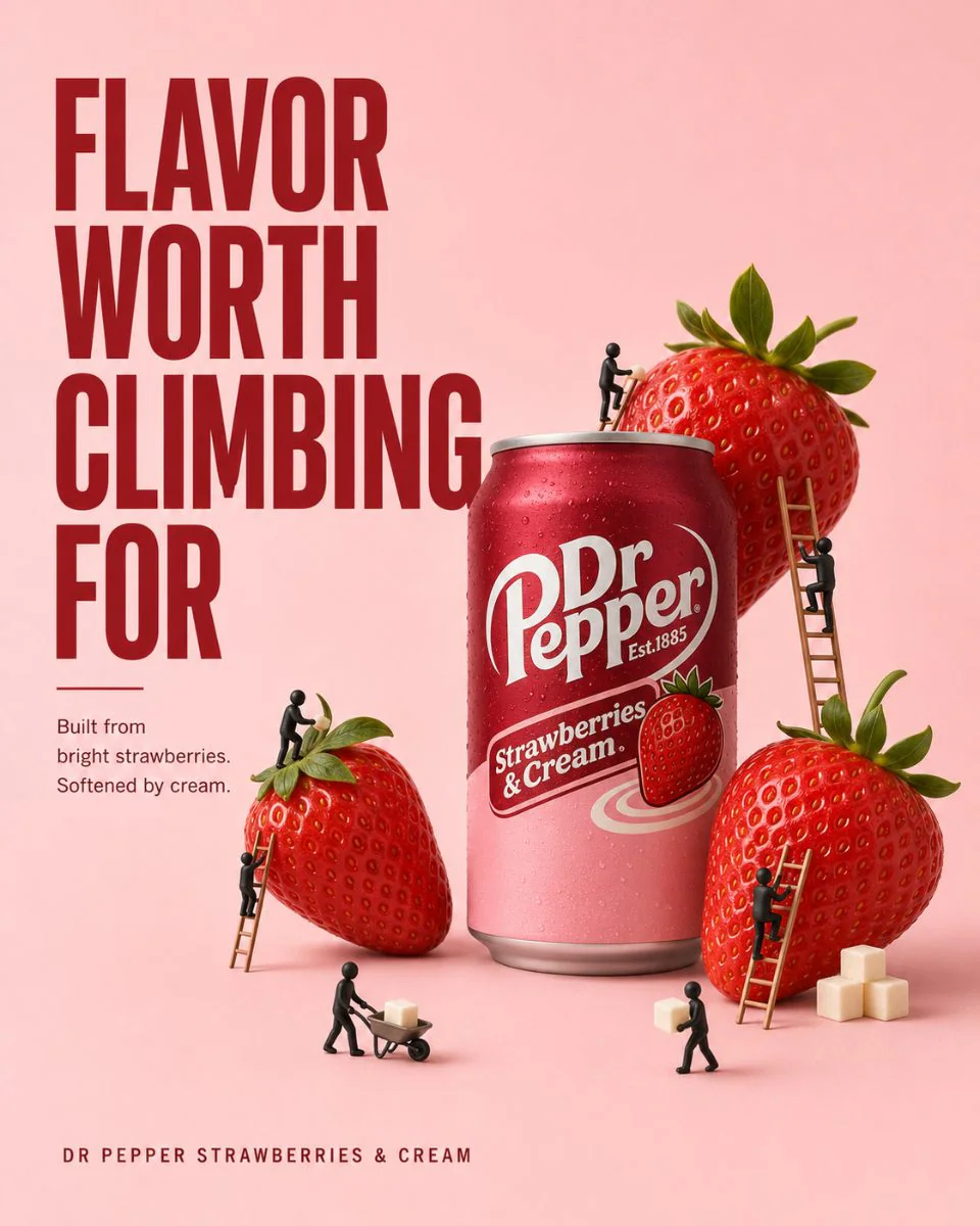 dr pepper conceptual ads — project visual 6