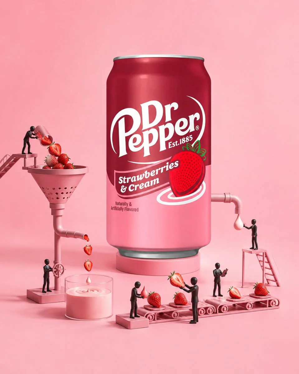 dr pepper conceptual ads — project visual 7