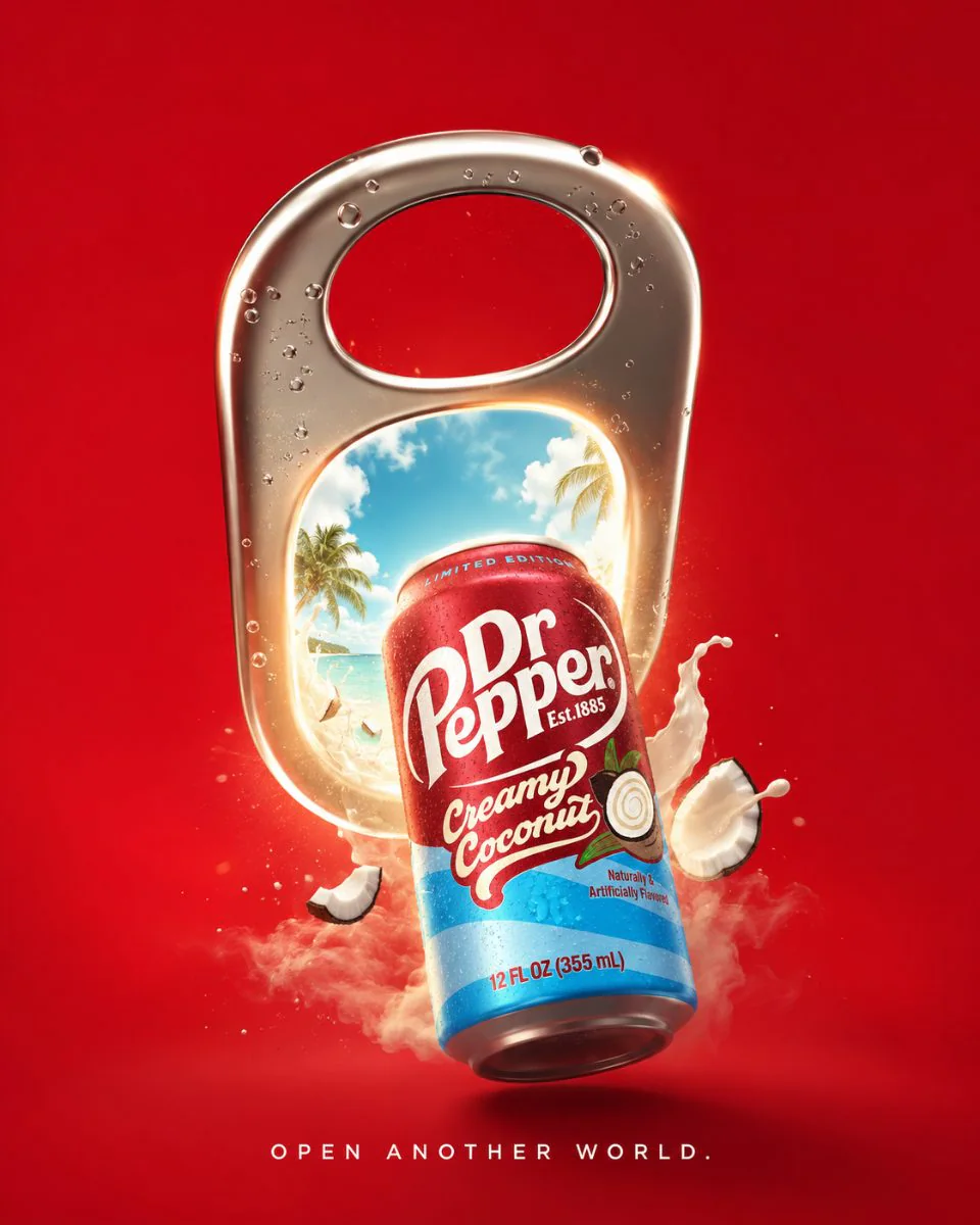 dr pepper conceptual ads — project visual 12