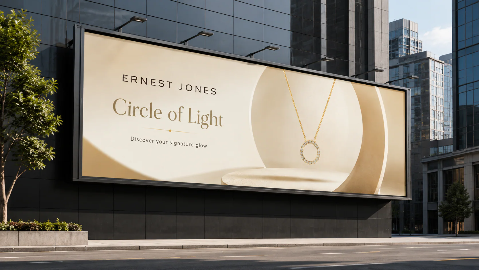 Ernest Jones Circle of Light campaign banner