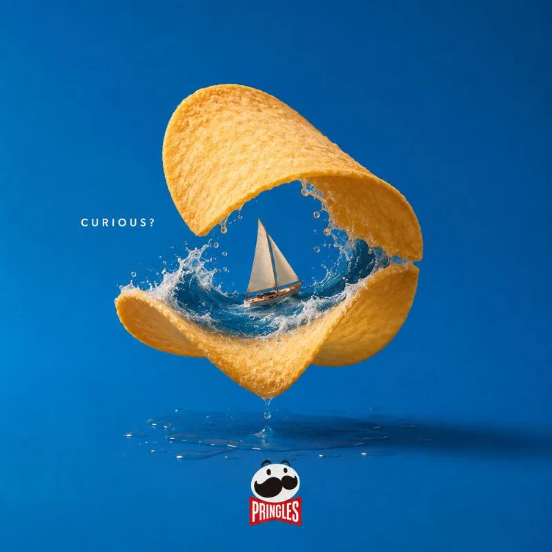 Pringles Salt and Vinegar concept ad