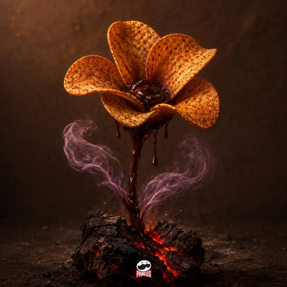 pringles conceptual ads — texas barbecue visual 46