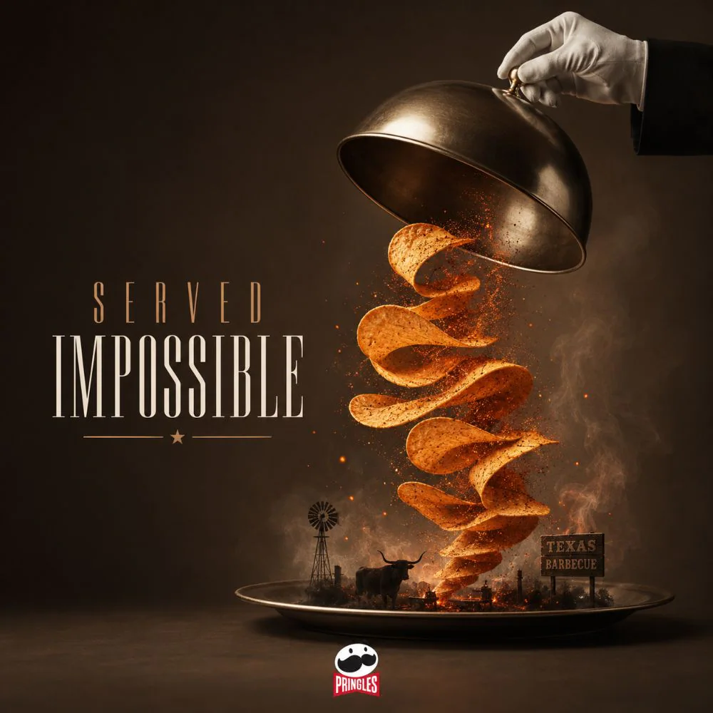 pringles conceptual ads — texas barbecue visual 48