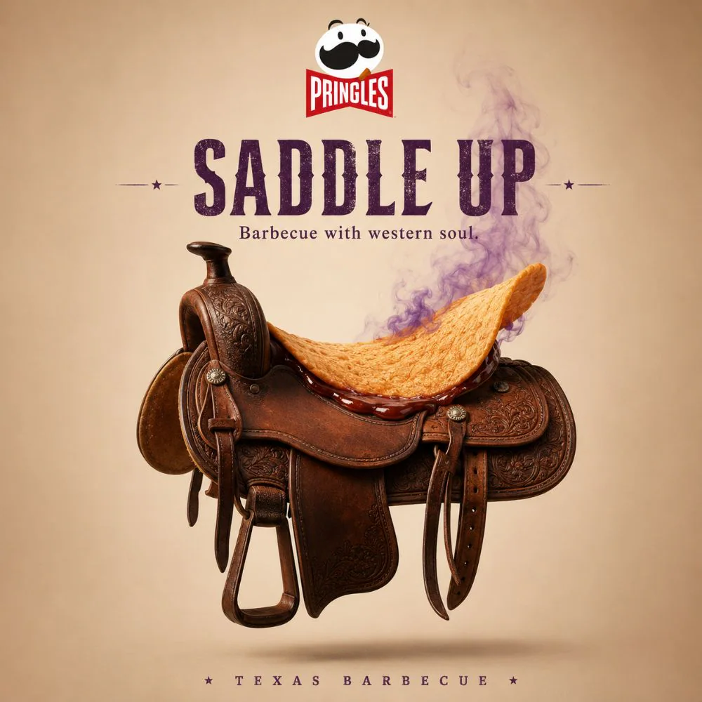 pringles conceptual ads — texas barbecue visual 52