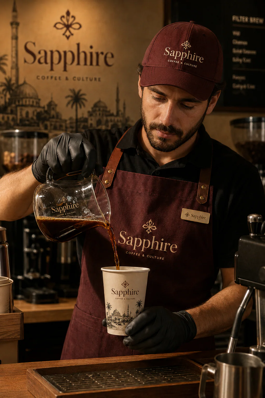 sapphire coffee & culture — in the wild visual 8