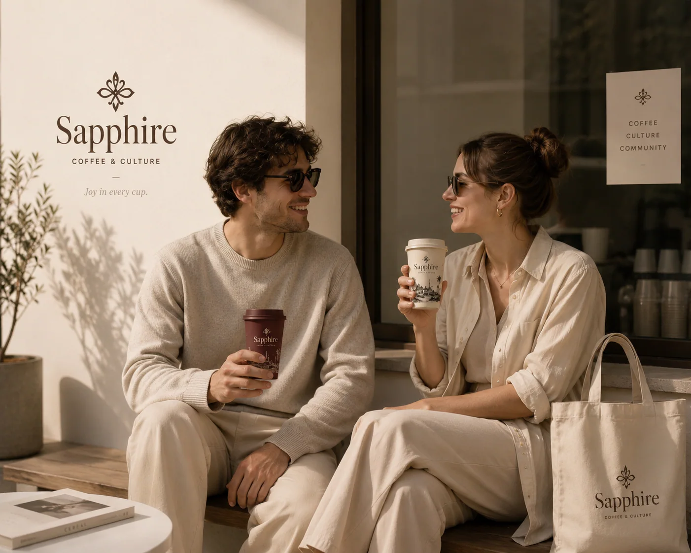 sapphire coffee & culture — in the wild visual 9